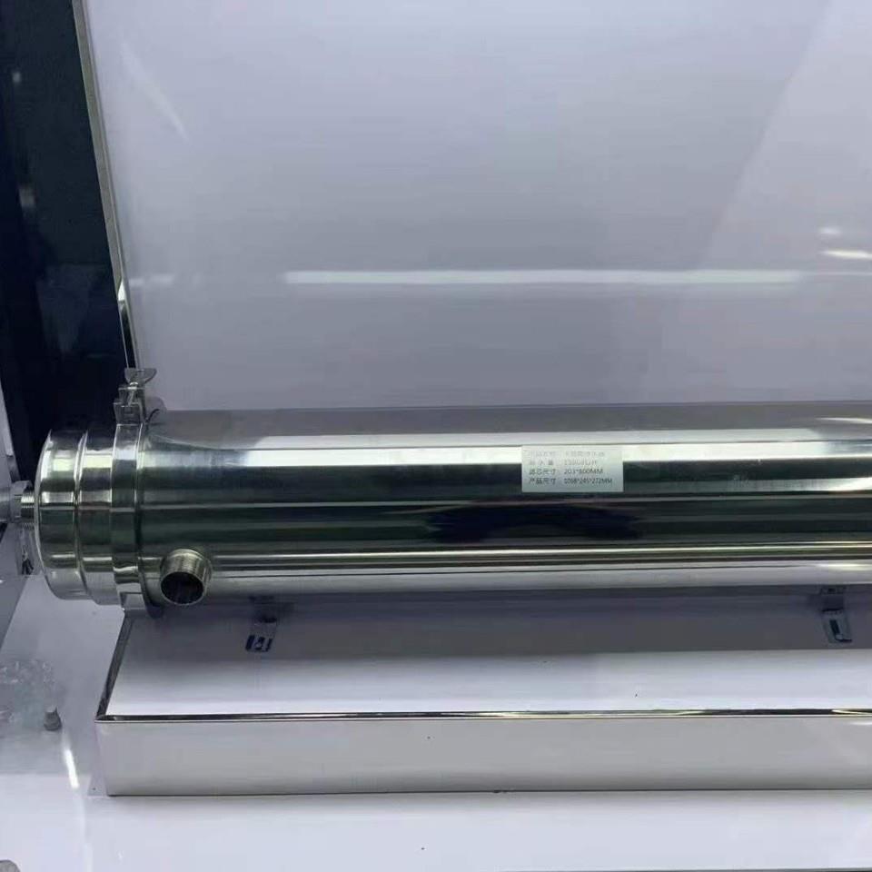 水处理不锈钢净水器大流量黄泥水全屋净水机家用可手洗PVDF过滤器