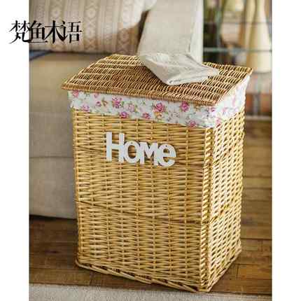 梵鱼的特大号放衣服衣服脏衣收纳筐篮藤编布艺家zhang535用脏带篮