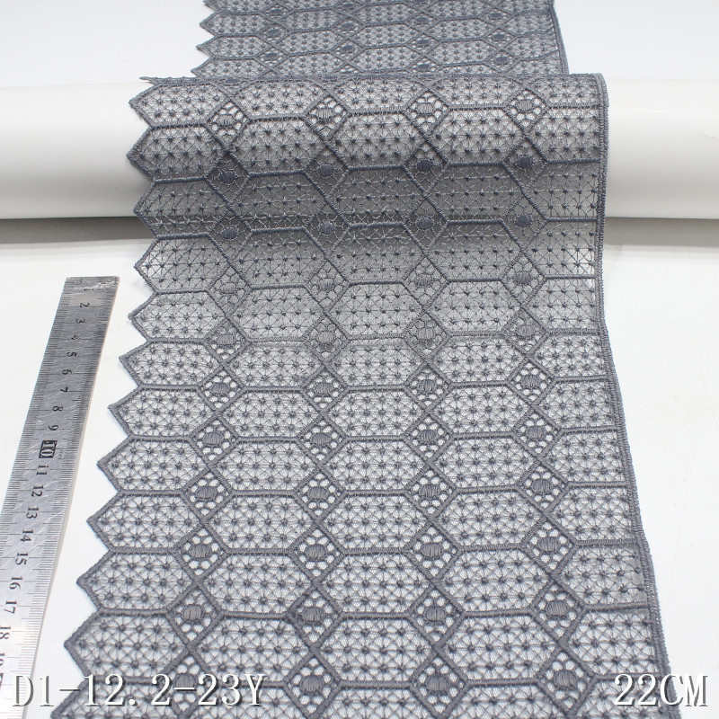 现货 唐隆三色可选精致无弹水溶花边辅料批发 沙发垫床上用品配饰