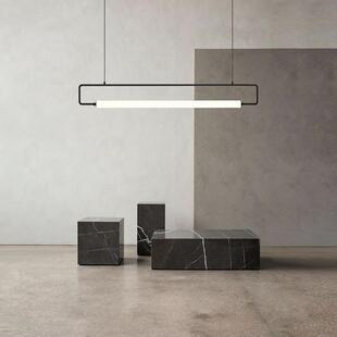 北欧餐厅吊灯355简约现创意铁艺灯饰公书桌轻奢会室议吧办台代长