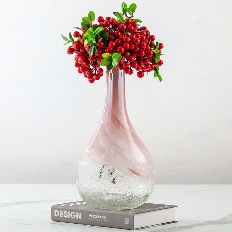 简约欧式现代颗粒琉璃花瓶家居客厅电视柜样板间桌面插花装饰品,家居饰品,花瓶,淘宝优惠券,粉丝福利购,淘宝优惠卷