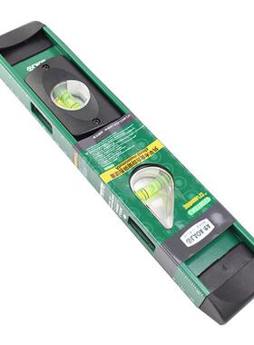 老A（LAOA）水平尺透视窗铝合金水平测量靠尺300mm LA515012