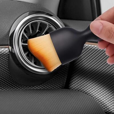 Car Interior Cleaning Brush Conditioner Air Outlet Soft Fur
