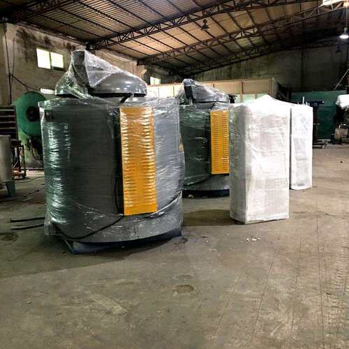 500KG坩埚式熔化炉铝锭熔化炉设备压铸机边熔炉