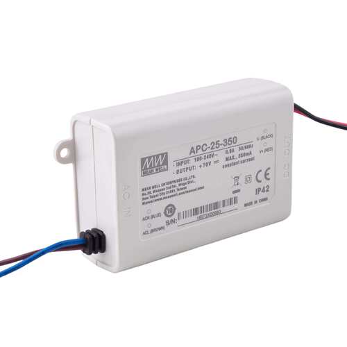 明纬LED电源 APC-25-700 25W LED恒流开关照明电源