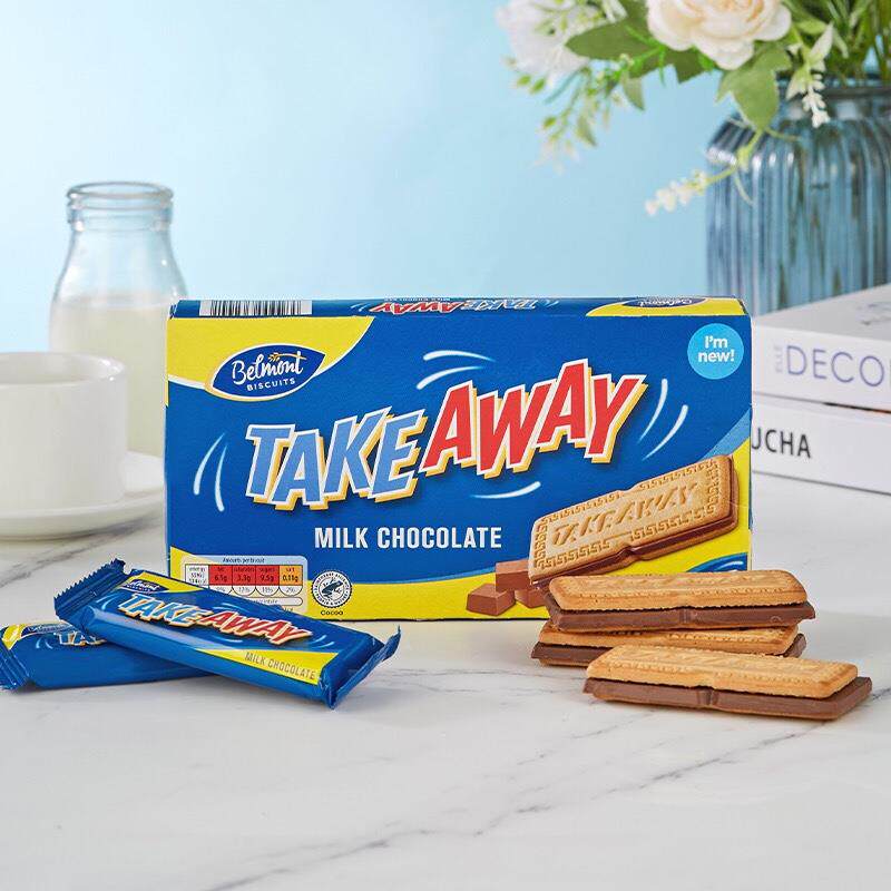 法国进口belmont 巧克力夹心饼干 135g