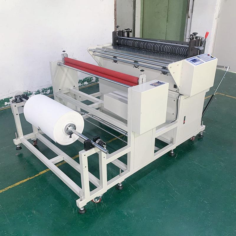 全自动PVC裁切机pet膜切膜机反光膜裁膜机PE膜电脑切片机