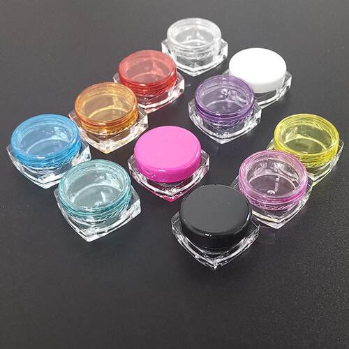 10pc 5g face cream lip balm container cosmetic empty jar eye