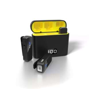 新款 N3麦克风领夹麦克风无线麦克风直播麦克风长续航充电仓