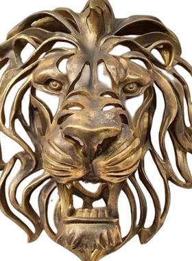 爆款LionHeadWallMountedArt狮子头壁挂树脂工艺品摆件