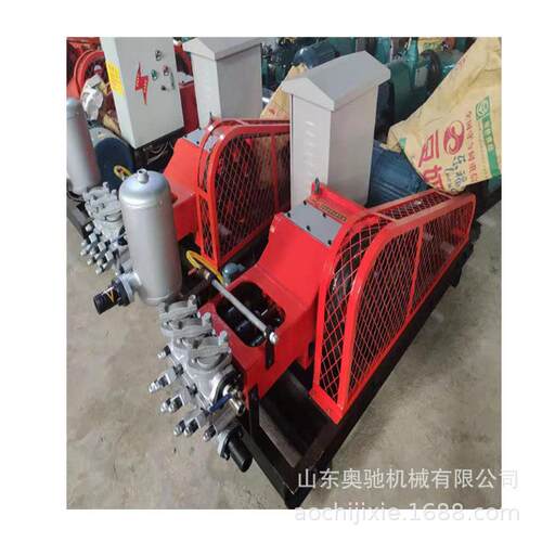 销注浆售机GPB-10GPB-10卧变卧式频三缸注浆机隧道基础加固柱塞泵