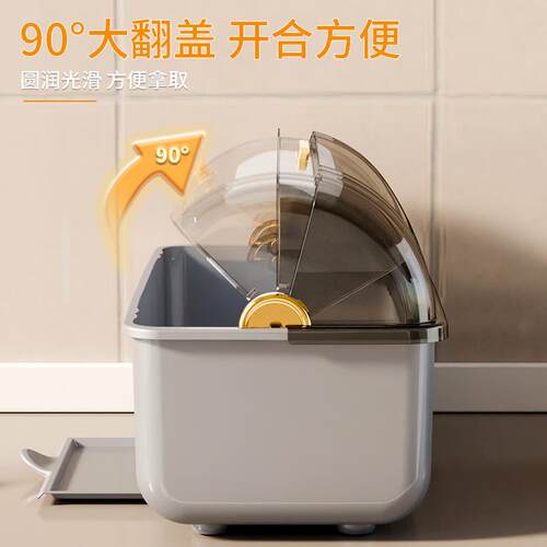 碗筷收纳盒放碗碟收纳架厨房装餐具家用防尘置物架带盖沥水碗柜子