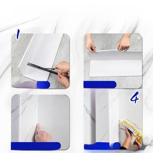 需定制炭晶板管道装 饰板卫浴厨房包管神器遮 饰护角pvc包管神器装