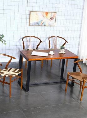 茶椅子靠背电脑家AEX椅用实木餐椅中式太师椅椅木子藤椅餐厅休闲