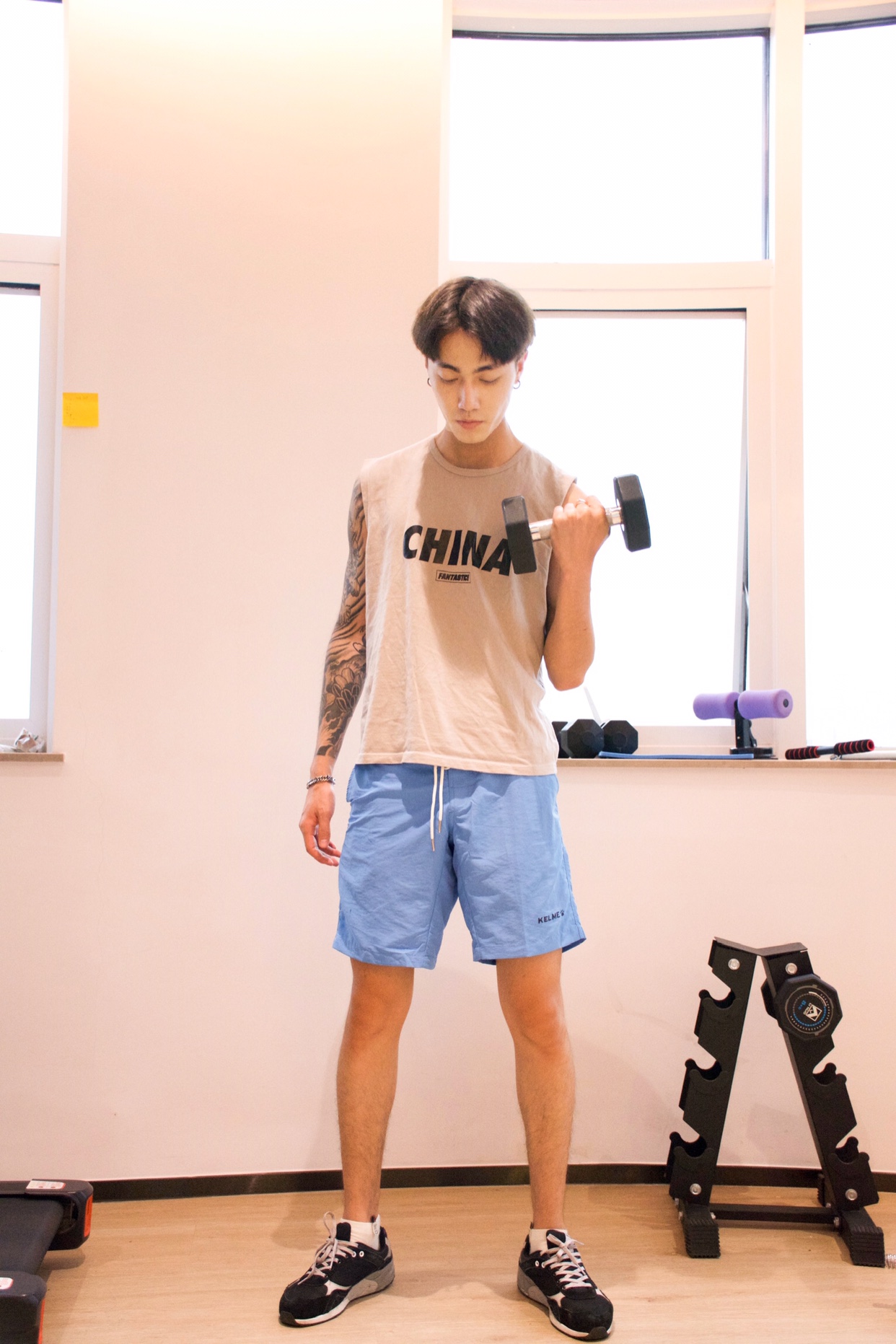 西班牙人赞助商 KELME 卡尔美 男式运动休闲短裤 天猫优惠券折后￥49包邮（￥169-120）多色可选