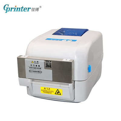 自动切刀佳博GP1824TC条码打印机服装洗水唛布标缎带GP1834TC不干