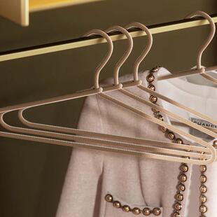 本心本来衣架子皮质家用收纳挂衣防滑挂无痕衣架子衣架高级衣橱