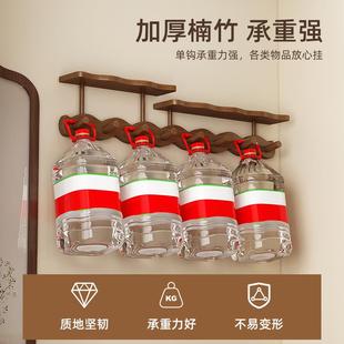 挂衣架墙上壁挂免打孔门后挂钩卧室玄关入户多功能不占空间衣帽架
