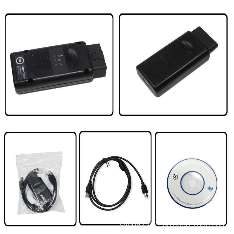 厂家直销OPCOM 1.99 V1.99 PIC18F458 GM/Opel 欧宝诊断线 opcom1