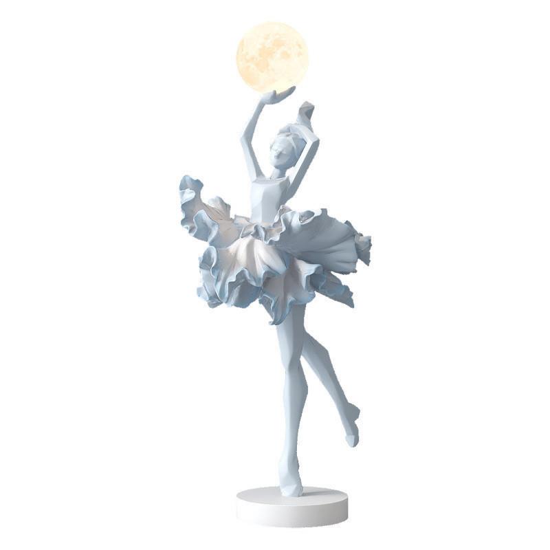 新夜轻奢芭蕾孩件小灯装饰品玄关客厅电视摆柜xpf8bFKQ款酒