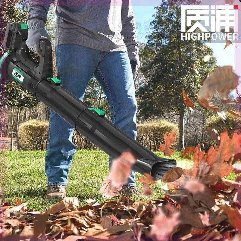 充电式暴风机大功率工业级鼓风机强力吹灰机锂电家用除尘器吹风机