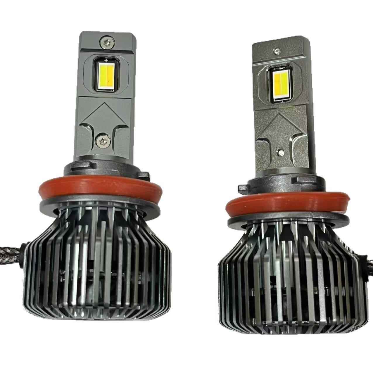 大功率180瓦12V 24V三色温LED汽车大灯车灯灯泡9012强光9005超亮