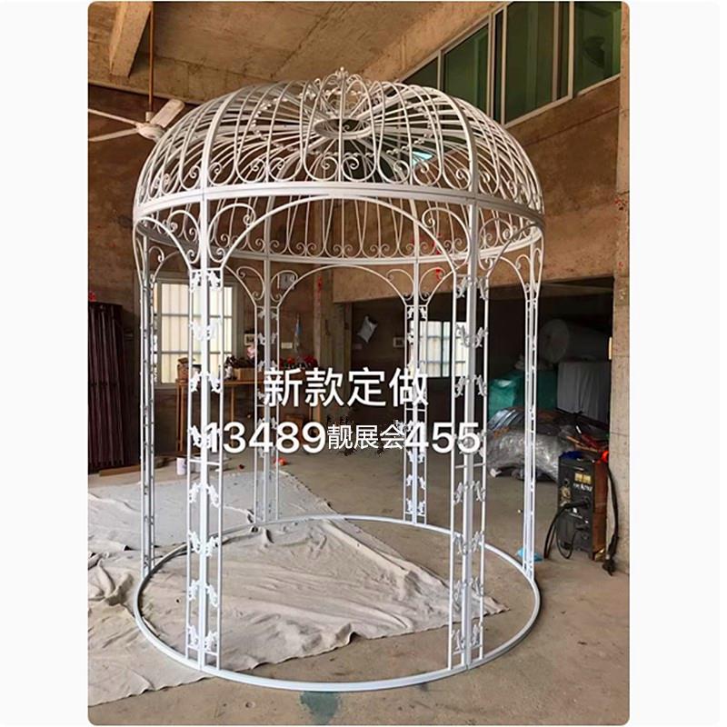 铁艺鸟笼装饰特大号鸟笼火锅店餐厅鸟笼卡座户外大型超大鸟笼巨型