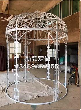 铁艺鸟笼装饰特大号鸟笼火锅店餐厅鸟笼卡座户外大型超大鸟笼巨型