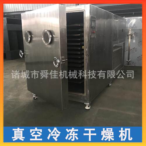 猪肉脯真空冻干机 白果低温冷冻干燥机 柠檬片冻干机
