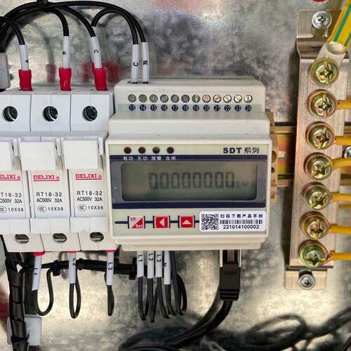 免拆线安装三相导轨多功能电表SDT640-SP升级款DL/T645/MODBUS