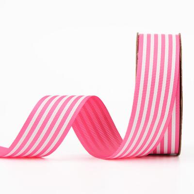 东浩织带25mm罗纹印包VXZ条纹带儿童饰品DIY织礼品装