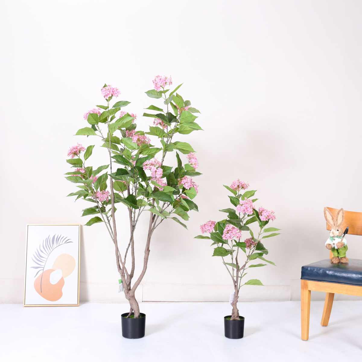 仿真绿植高级感绣球花树假树盆栽室内客厅摆件假植物落地家居装饰