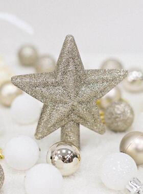 Christmas tree ornament with five pointed star Christmas bal
