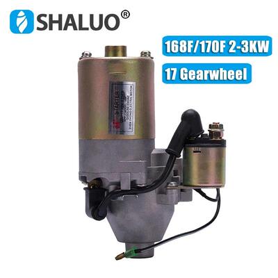 QDJ113 12V 0.25KW 5.5HP QDJ113汽油发动机起动器 168F 170F
