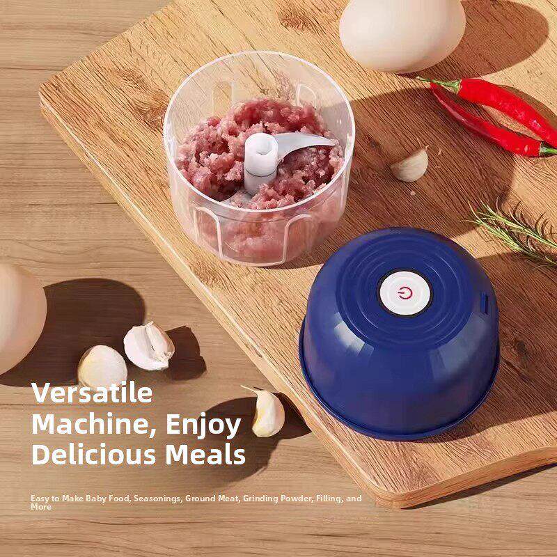 【日本专研】电动蒜泥器捣蒜神器家用小型搅蒜器蒜末粉碎器碎肉机