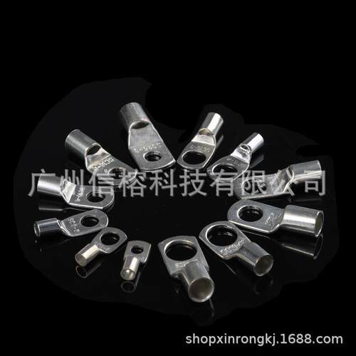 220pcs盒装窥口端子+热缩管组合（100pcs端子+120pcs黑色热缩管）