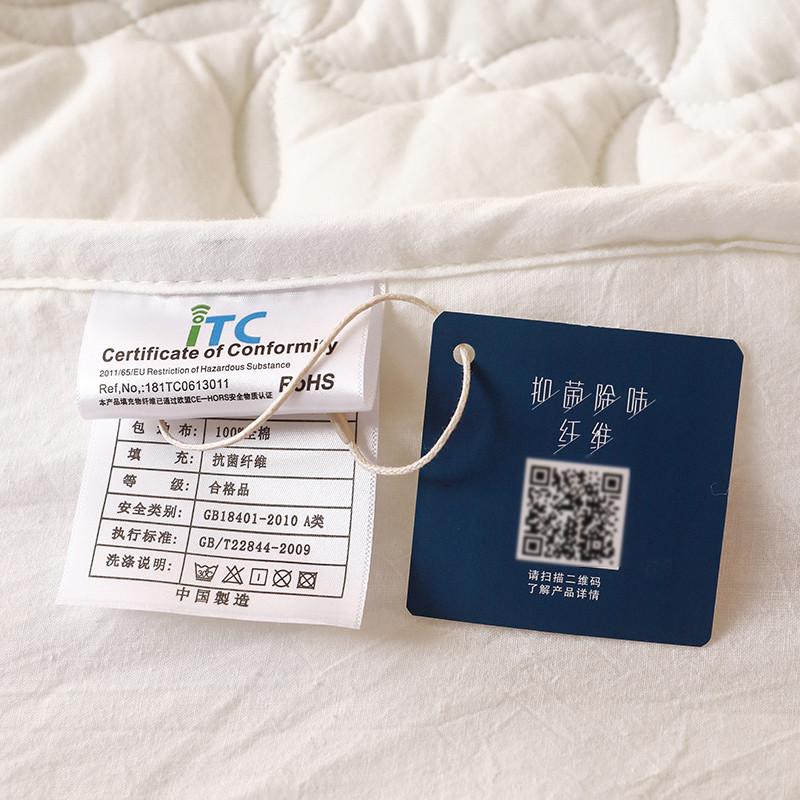 A类纯棉抗菌防螨床笠单件全棉加厚夹棉防滑床垫保护套防尘床罩1.5