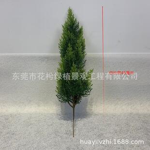 仿真松柏树塔柏塔形树塑胶侧柏崖柏树A字形柏树盆景装饰摆件
