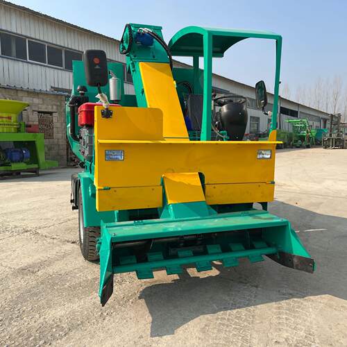 喂牛五立方四轮清粪车柴油养殖户除粪机四驱地面粪便清理车