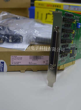 研华PCI-1612B-DE扩展多串口卡4端口RS-232/422/485工业通讯板卡