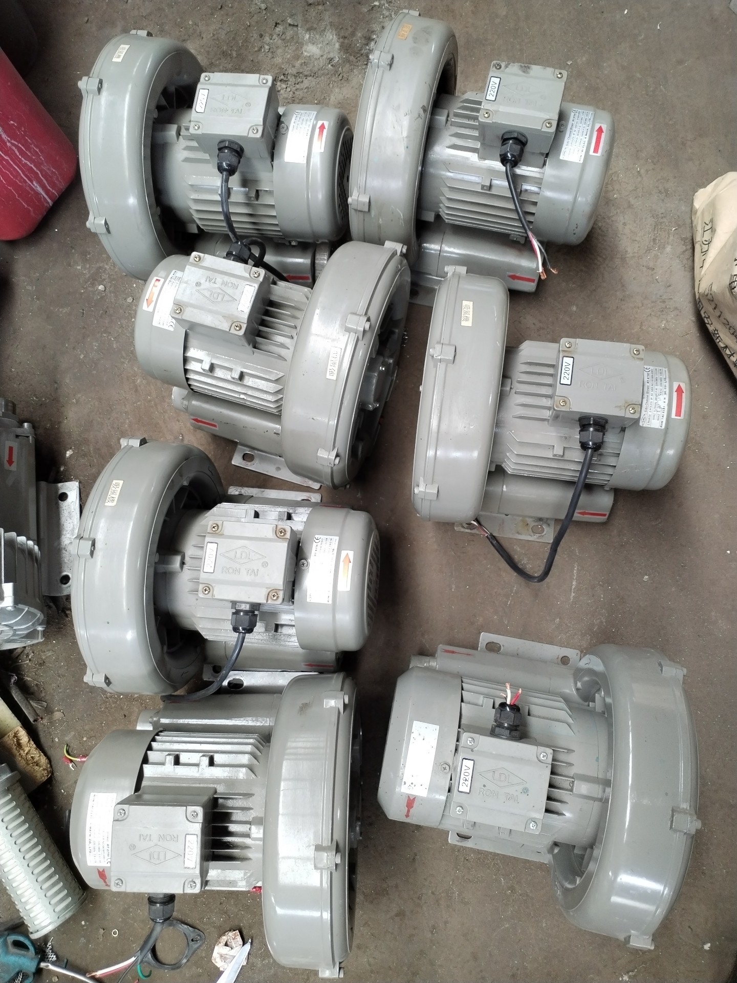 台湾LDL旋涡风机增氧机，750W三相电，吹吸可用，可用于加