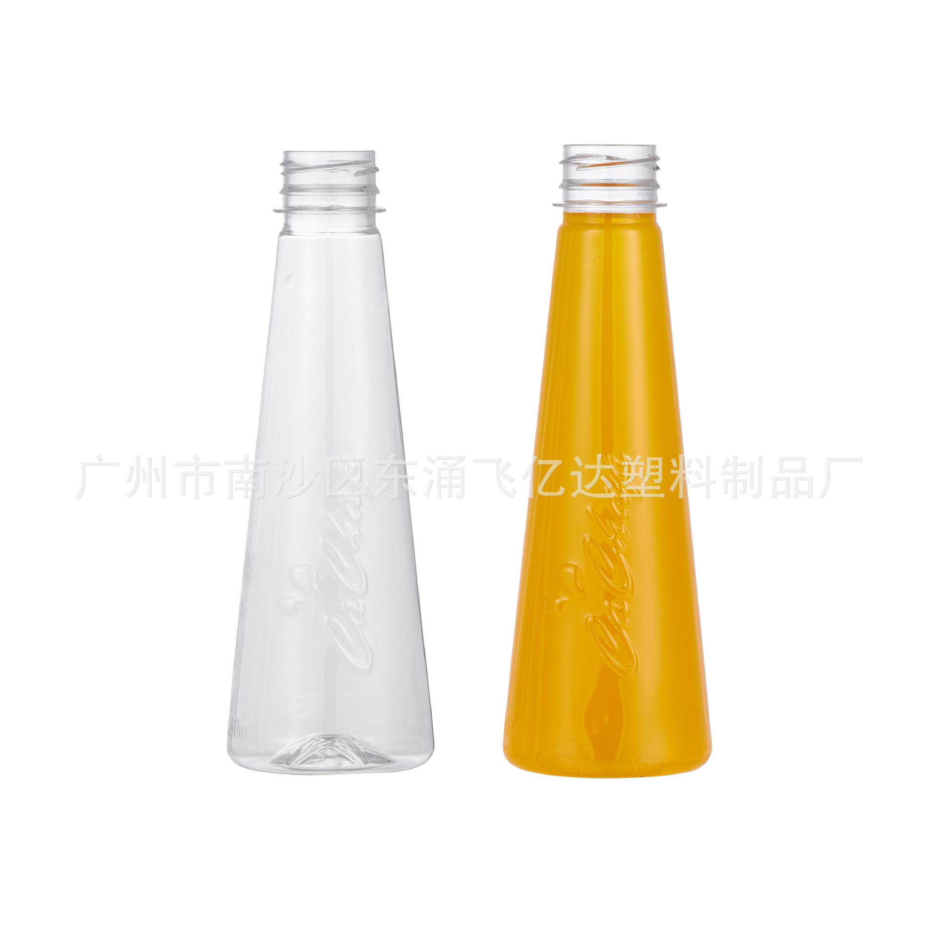 280毫升饮料塑料瓶、时尚 280ml 果汁瓶，204个一件