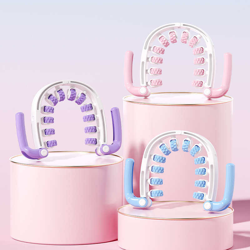 蹬跃2025款健身环形夹腿滚轮按摩器瘦腿小腿经络疏通擀筋棒,个人护理/保健/按摩器材,按摩温熏调理器配件,淘宝优惠券,粉丝福利购,淘宝优惠卷