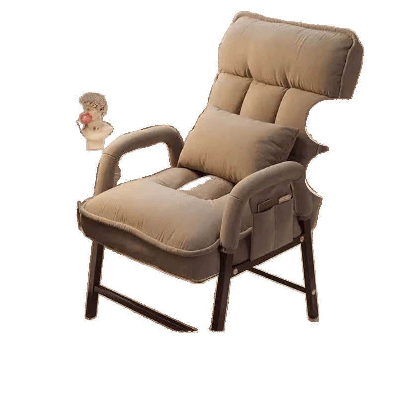 折叠躺椅家用舒服久坐电脑椅大学生宿舍椅子午休办公室两用靠背椅