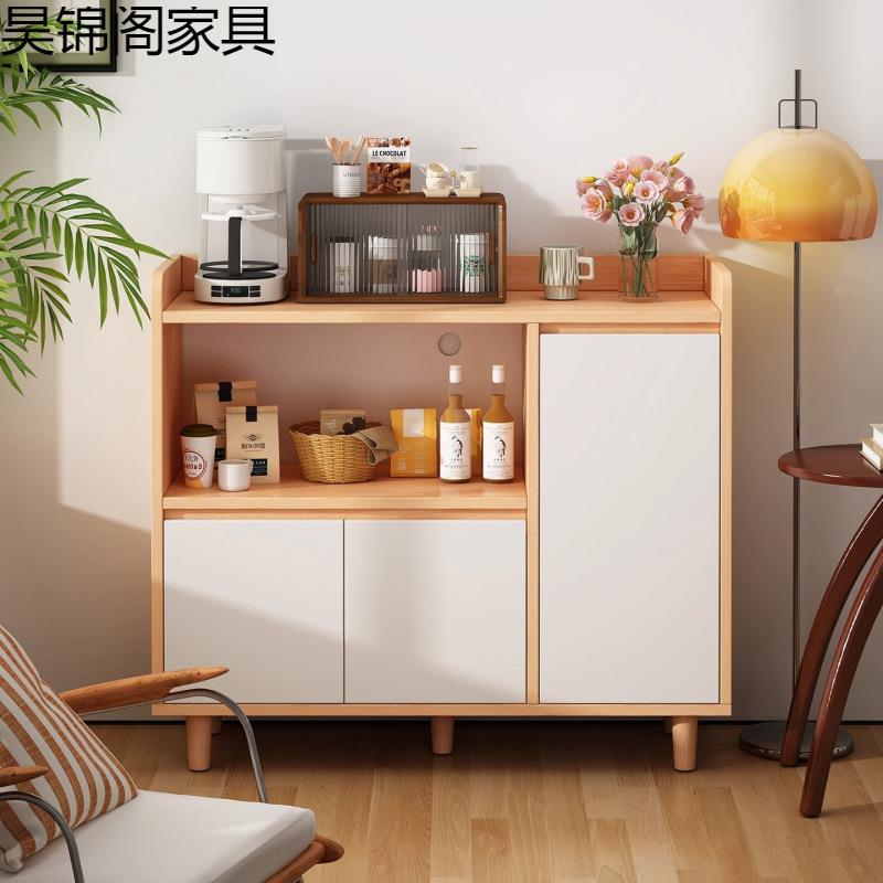 茶水柜置物柜家用靠墙边柜客厅立柜收纳架小柜子储物柜矮柜餐边柜
