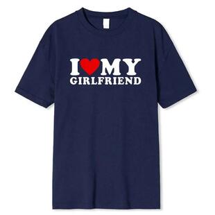 Boyfriend Men Shirt Girlfriend Love Clothes