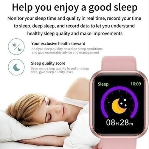 Multifunctional Smart Watch Women Men Bluetooth Connected P