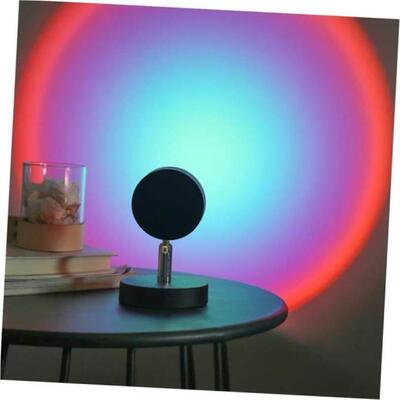 Sunset Lamp Rainbow Projector Night Light Led Desk Lamp 1
