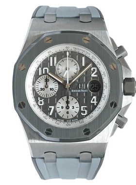 全套盒证[9.8新]爱彼皇家橡树离岸钛金属自动机械奢品手表26470IO