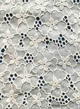 EG-19084089088全棉绣花打孔绣花花边雕孔绣花